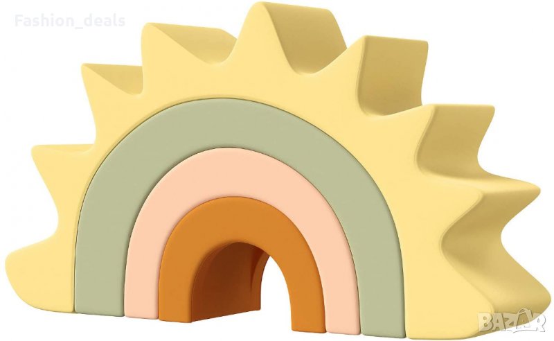 Обучителни монтесори бебешки детски гризалки играчки за подреждане 18м+ Зъбни чесалки , снимка 1