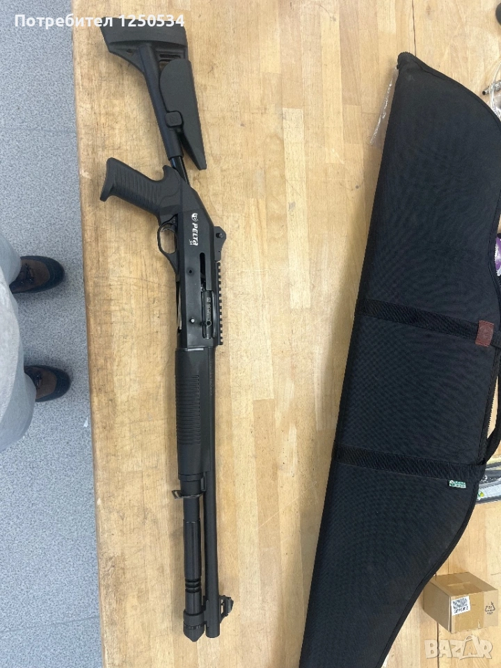 Автомат Pelta S4 GT Extra Black- калибър 12х76, снимка 1