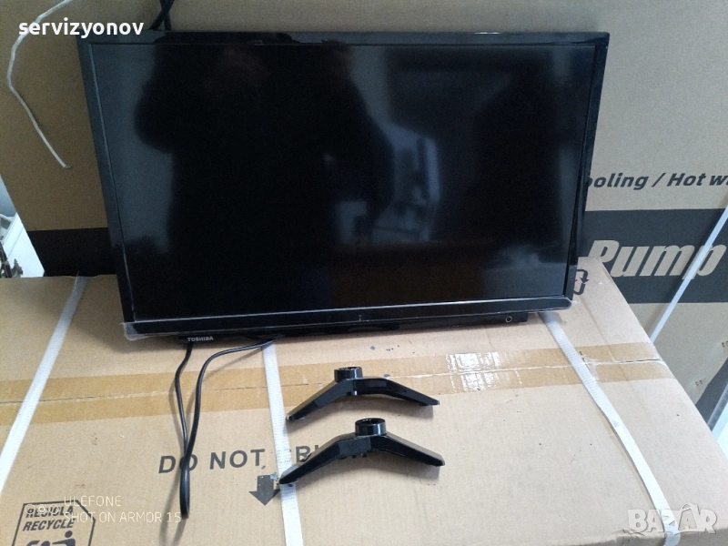 Телевизор Toshiba 24W2163DG/2 SMART TV , 1366x768 HD Ready , 24 inch, 60 см, LED , Smart TV, снимка 1