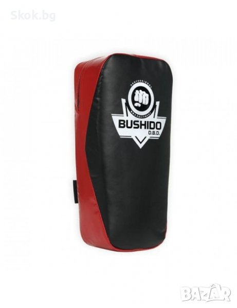 Боксова лапа (щит) DBX Bushido PAO - черно/червена - 44х20 см, снимка 1