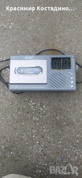 ретро радио касетофон , снимка 1