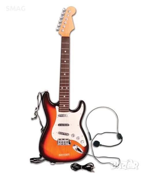 Играчка Електрическа китара с микрофон - Bontempi S_1185593, снимка 1