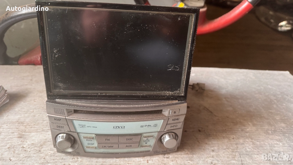 Оригинална Аудио / GPS и видео система за Subaru Outback 2010 - B810052 / FXDA09ELEF2 / Y396182-72, снимка 1
