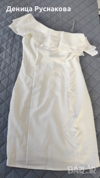 Бяла официална рокля , снимка 1