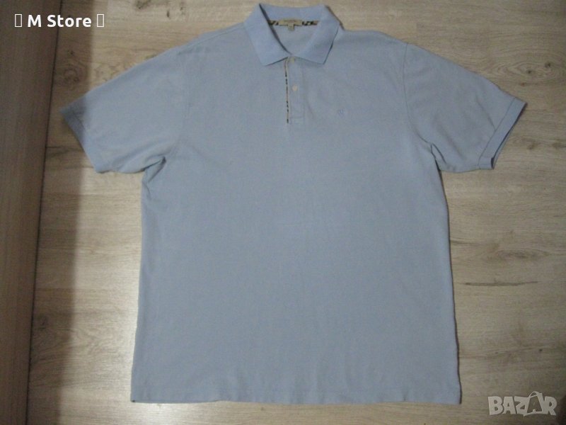 Burberry оригинална мъжка тениска с яка, блуза, риза, снимка 1