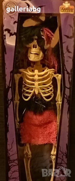 45см! Кукла, фигура на женски скелет Хелоуин (Halloween), снимка 1
