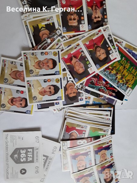 Стикери с футболисти, снимка 1