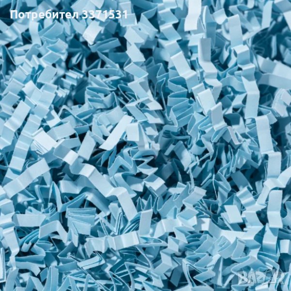 Хартиен пълнеж Синьо, снимка 1