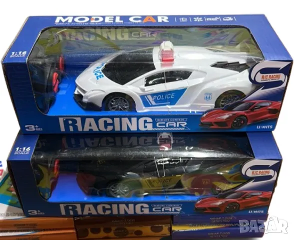 🚔 Полицейска скоростна кола с дистанционно управление – Вълнуващо полицейско преследване 🚔, снимка 1