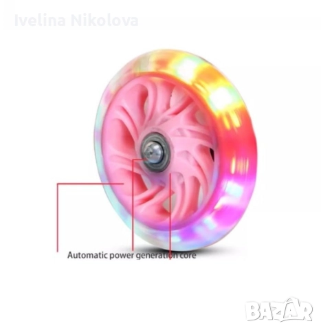 Детски скутер с LED светещи колела, снимка 4 - Други - 51465003