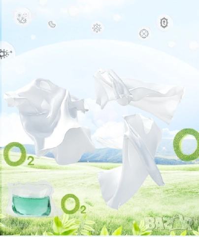 Капсули за пране. Подходящи за бели и цветни дрехи., снимка 4 - Перилни препарати и омекотители - 52562913