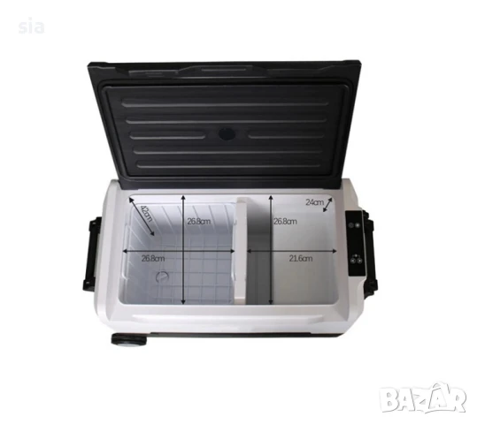 Хладилник за кемпер, каравана, кола ли дом с компресор и фризер, 45л., 12V/24V, 220V, снимка 4 - Аксесоари и консумативи - 50960283