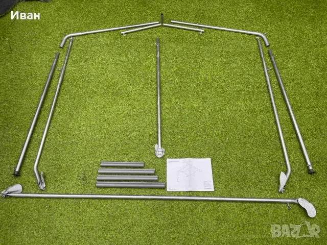 Висок анекс(външна стая) Isabella 220 Sand + инер тента за форселти с марки Isabella и Ventura, снимка 15 - Палатки - 48818104