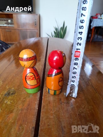 Стара дървени кукли,кукла #52, снимка 4 - Колекции - 40451154