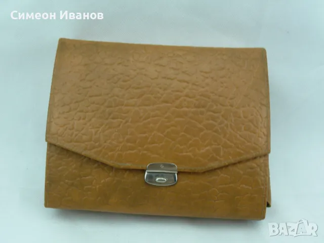 Интересен стар комплект за бръснене никелиран #2456, снимка 1