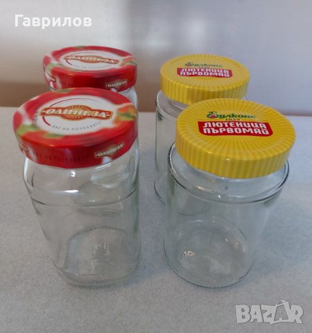 Продавам буркани  с вместимост 0.2л ,0,3л.1л.1,7л    - 0,15лв/бр.       , снимка 4 - Буркани, бутилки и капачки - 34640984