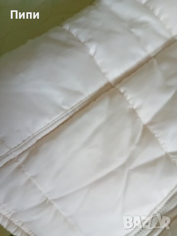 Чудесно  бяло дълго, топло яке, с,м размер , снимка 2 - Якета - 42958929