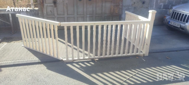 Дървен парапет, снимка 2 - Декорация за дома - 51233527