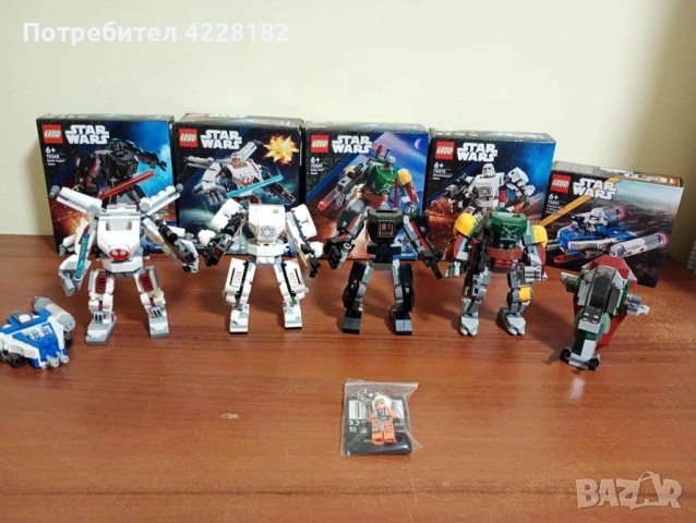 Lego Star Wars Mech и Microfighter