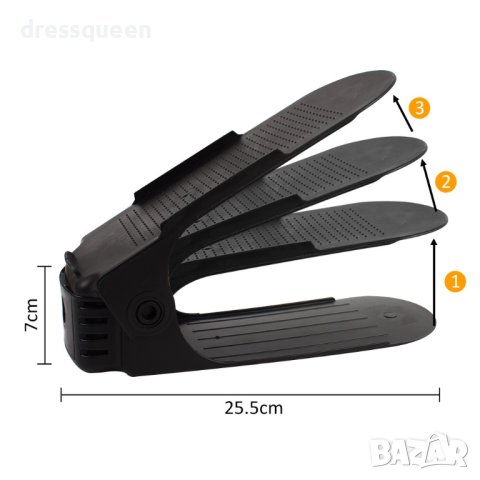 2111 ДВОЕН ОРГАНАЙЗЕР ЗА ОБУВКИ, снимка 3 - Други стоки за дома - 44015961