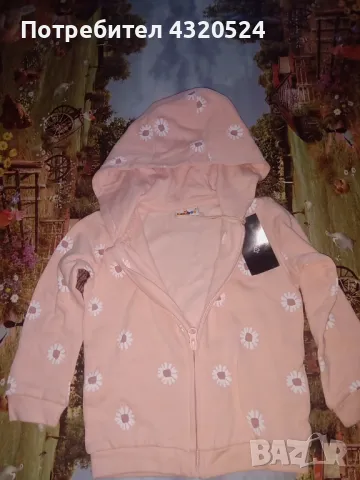 Детски суитчър за момиче-размер 86/92, снимка 2 - Други - 49682812