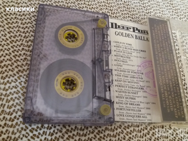 Deep Purple GOLDEN BALLADS., снимка 2 - Аудио касети - 52908031