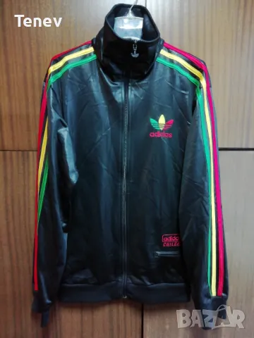 Adidas Chile 62 Rasta Bob Marley Originals оригинално горнище размер S Боб Марли 