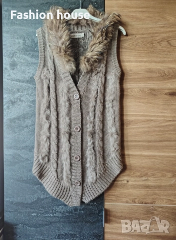 Елек с естествен косъм