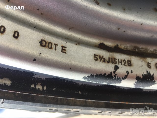 Гуми с джанти 15 3x112.5 за смарт smart, снимка 8 - Гуми и джанти - 32674936