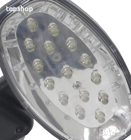 Нов проверен Mader Home Tools 68062 Фенер със слънчев панел 15LED-68062  Линк https://www.amazon.ie/, снимка 3 - Къмпинг осветление - 52360422