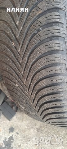 2бр зимни гуми 205 55 16 Michelin dot 2017, снимка 6 - Гуми и джанти - 43061982
