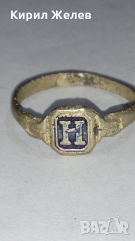 Старинен пръстен сачан над стогодишен - 60271, снимка 2 - Антикварни и старинни предмети - 28986908