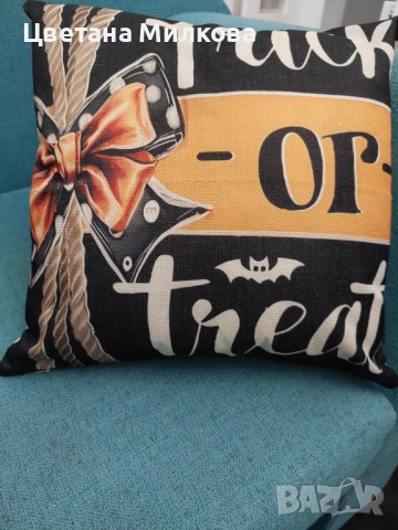 Хелоуин калъфки за възглавници, снимка 6 - Възглавници - 52162305