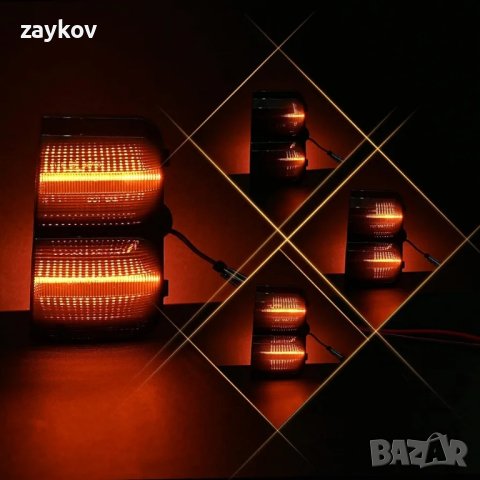  LED светлинен индикатор за странично огледало Съвместим с 2006-2023 Peugeot Boxer Fiat Ducato 250

, снимка 7 - Части - 43722630