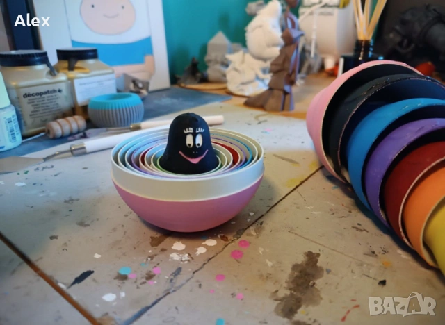 Барбатони 3Д играчка- Матрьошка , снимка 3 - Фигурки - 53529057