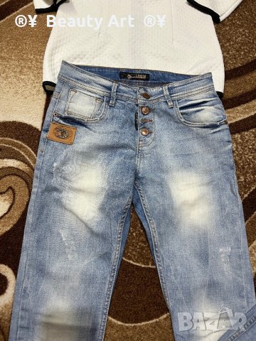 Лот дънки и блуза XS , снимка 2 - Дънки - 43077058