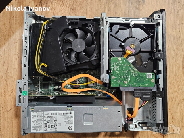 HP EliteDesk 705 G5 SFF AMD Ryzen 7 3700 4.40 Ghz | 16GB RAM | 1TB SSD + 1TB HDD |GT 730 2GB|Wifi+BT, снимка 3 - Работни компютри - 52774754