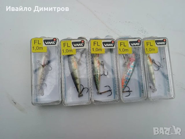 Воблери Balzer-Colonel Gold, снимка 2 - Такъми - 49734452