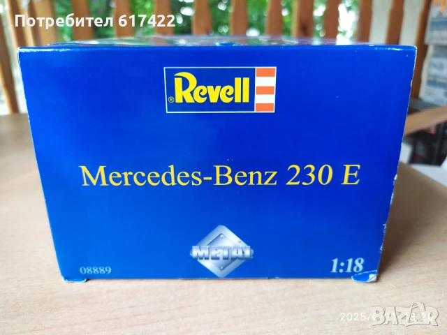 1:18 Метален модел на Mercedes Benz 230 E W123 Revell, снимка 13 - Колекции - 50749502