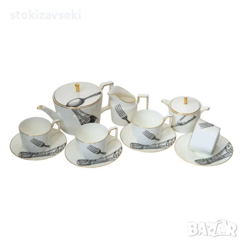 Сервиз за чай и кафе, 11 части, снимка 1