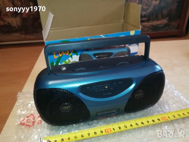 INTERSOUND EASY LIFE NEW-ВНОС SWISS 0501241634, снимка 2 - Радиокасетофони, транзистори - 43673288