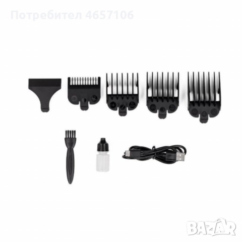 Машинка за подстригване Muhler MCL-05P – акумулаторна, 5W, неръждаеми ножчета, USB-C зареждане, снимка 4 - Машинки за подстригване - 52494522