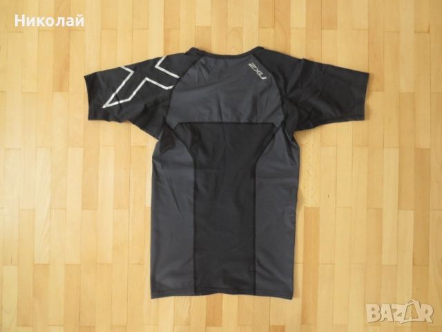 2XU Elite Short Sleeve Compression Тениска UPF 50+, снимка 5 - Тениски - 45179050