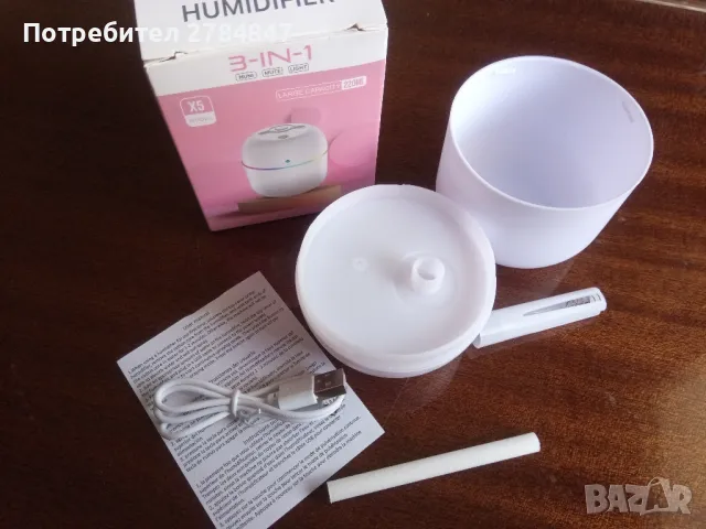 Светещ овлажнител , снимка 7 - Овлажнители и пречистватели за въздух - 48636725