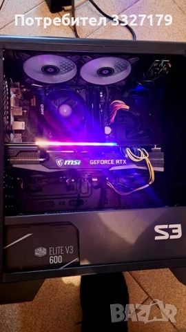 Гейминг компютър *RTX 3060 Ti*, *Ryzen 5 5600