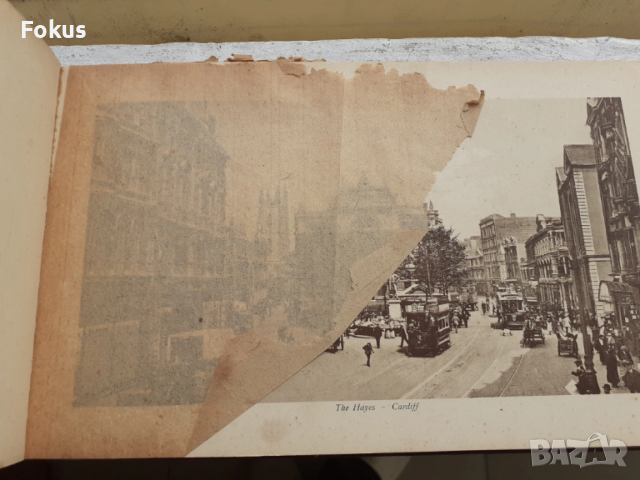 Много стар албум с илюстрации на Cardiff, снимка 4 - Антикварни и старинни предмети - 53430293