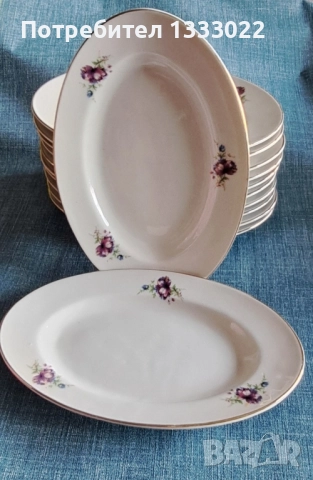 Порцеланови чинии , снимка 2 - Чинии - 52481201