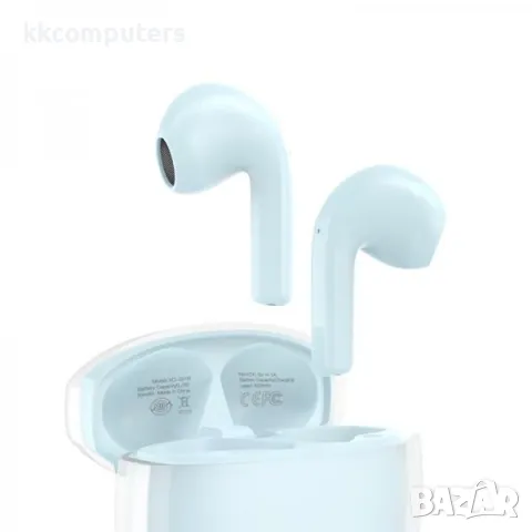 Bluetooth Handsfree Wireless Dual-Mic XO-G16 / ENC /Син/ Баркод : 2403710, снимка 2 - Безжични слушалки - 47790497