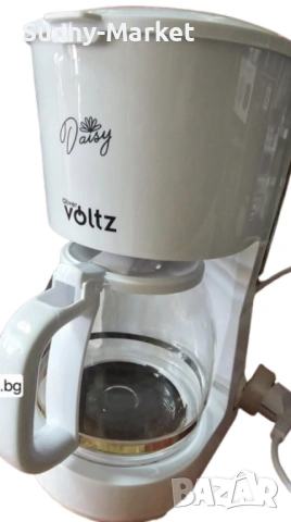 Кафемашина Oliver Voltz Daisy, 700W, 1.25 л, Светлинен индикатор, снимка 3 - Кафемашини - 53528160
