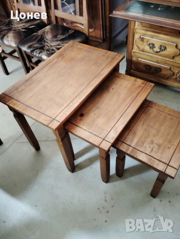 Комплект от 3 помощни масички 